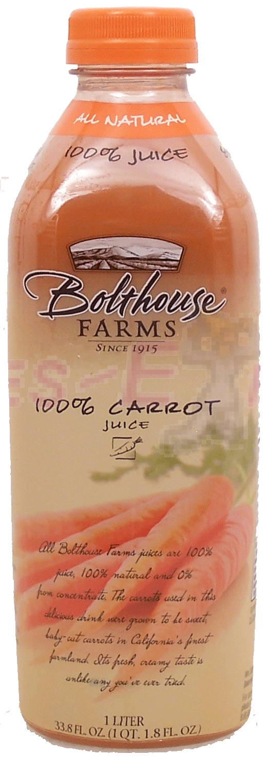 Bolthouse Farms&nbsp;&nbsp;100% carrot juice Full-Size Picture